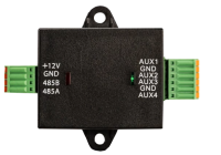 ACC-RS485-AUX * Modul extensie cu 4 intrari auxiliare cu comunicatie RS485, pentru centralele de control acces CON-C2-260