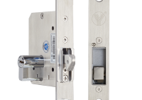 YSD-230NO * Broasca electrica standard european cu bolt tip carlig pentru usi glisante, fail-secure, monitorizare, IP65