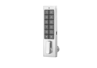 TKD-830-sw * Incuietoare standalone pentru usi de vestiare si dulapuri cu cititor RFID MF 13,56 MHz si cod numeric PIN, gri