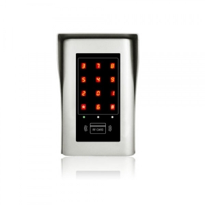 DT-AKP * Controler de acces cu PIN si cartele de proximitate RFID EM (125 kHz), cu taste tactile amestecate