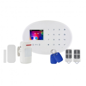 KR-W20 * Kit alarma wireless, comunicatie GSM, WIFI, RFID EM 125 kHz
