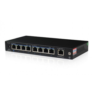 UTP1-SW0801-TP120 * Switch ethernet PoE+, 8 porturi 10/100 Mbps POE+ downlink, 1 port 10/100 Mbps uplink