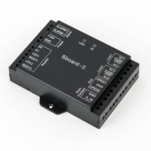 S-BOARD2 * Modul de control access cu doua relee, functioneaza cu orice cititor Wiegand 26-37 bit