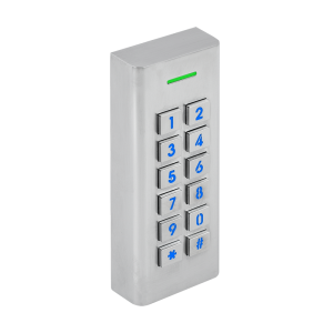 K6 * Controler stand-alone antivandal de exterior cu tastatura iluminata
