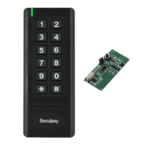 WK1-EM * Cititor RFID (EM 125 kHz) si cod numeric PIN cu comunicatie wireless, pentru centralele de control acces ZKTeco