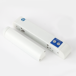 YB-500H(LED) * Bolt electric cu actiune electromagnetica, monitorizare, temporizare si LED de stare, alb