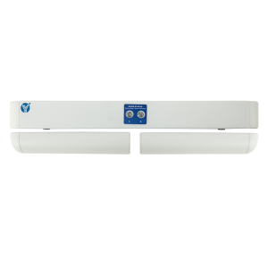 YB-500HD(LED) * Bolt electric dublu cu actiune electromagnetica, monitorizare, temporizare si LED de stare, alb