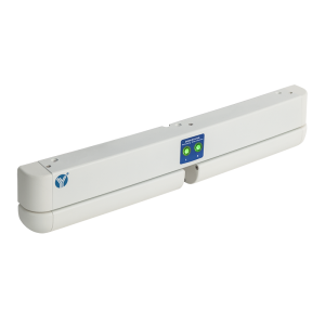 YB-500HD(LED) * Bolt electric dublu cu actiune electromagnetica, monitorizare, temporizare si LED de stare, alb