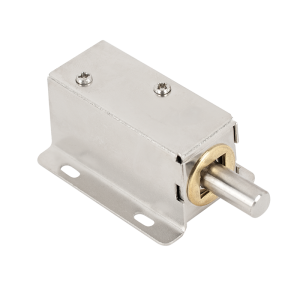 YE-302B-M * Incuietoare electromecanica din metal cu bolt, pentru usi de vestiare