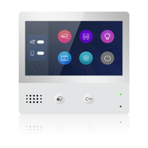 DT471-TD7 * Post de interior video pe 2 fire, cu ecran de 7” touchscreen