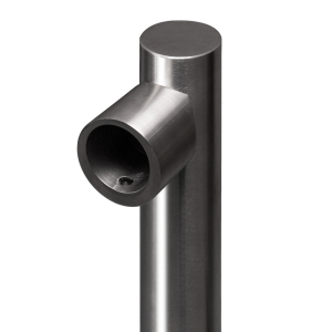 K-VO * Stalp de capat din INOX , suport balustrade din INOX