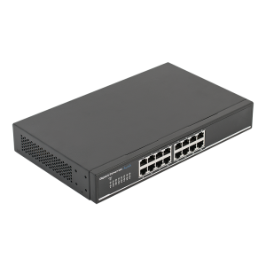 SG16-M * Switch gigabit cu 16 porturi ethernet 10/100/1000Mbps cu carcasa metalica