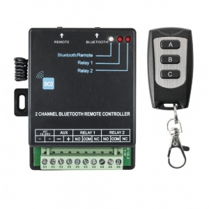 GS-BTX-02 * Controler prin Bluetooth (pana la 10m) sau prin radio