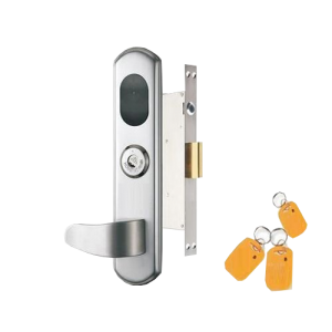 DJ-09 * Incuietoare stand-alone cu carduri de proximitate EM (125KHz), cheie mecanica si buton interior