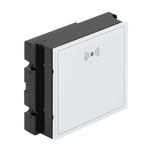 DT821|DR * Modul cititor RFID EM 125KHz, MF 13.56MHz si afisaj LED matricial pentru posturile de apel modulare DT 821 cu comunicatie pe 2 fire