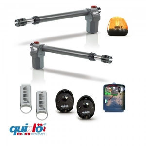 QK-E600KIT * Kit automatizare porti batante, max. 5m/ canat, 220Vca - EON