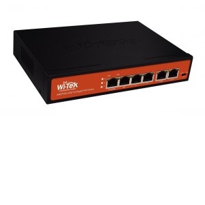 WI-PS305G * Switch PoE 4 porturi Gigabit