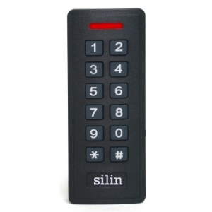 SK2-EM/MF * Controler de acces multi-functional cu tastatura si cartele de proximitate EM 125KHz si MF 13.56MHz