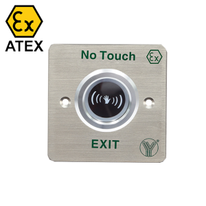 ISK-841C-EX * Buton de iesire incastrabil cu infrarosu, certificat ATEX