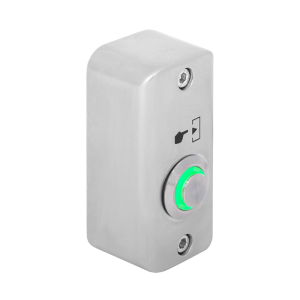 SMB-S001(LED)-rdgn * Buton de iesire aplicabil cu LED de semnalizare rosu sau verde, din aliaj de Zinc cu protectie la intemperii IP65