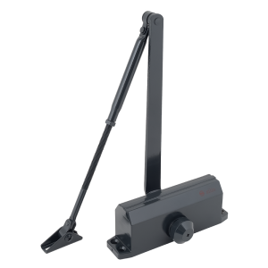 SA-6033AW-an * Amortizor hidraulic cu brat pentru usi cu greutate intre 40~65kg, antracit