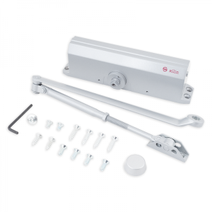 SA-601-6BW-sv * Amortizor hidraulic cu brat pentru usi cu greutate intre 25~150kg