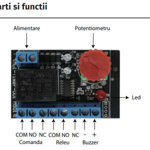 M501 * Modul de temporizare comanda cu potentiometru