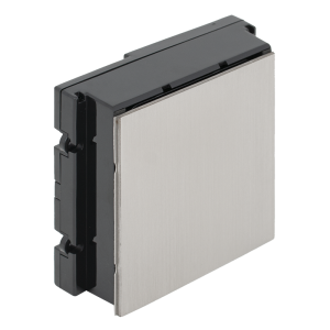 DTH821|BL * Modul BLANK fata metalica pentru posturile de apel modulare DT 821 cu comunicatie pe 2 fire