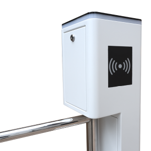 TS-SBT2000S-W-ST * Poarta batanta bidirectionala, automata, cu brat din inox, culoare alb