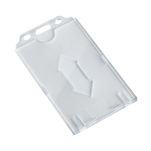 CH-026V * Suport ecuson din PVC, rezistent la indoire, deschidere si prindere verticala