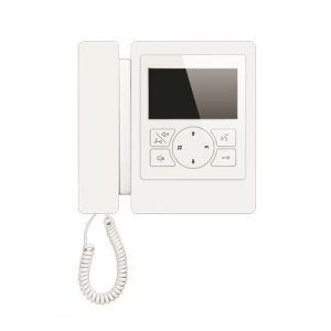 DT243-D4 * Post de interior video pe 2 fire cu ecran color de 4.3” si tastatatura touch