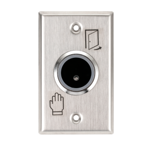 ISK-801E * Buton de iesire incastrabil/aplicabil, fara atingere, 12Vcc, NO/NC, LED stare suplimentar