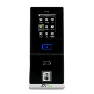 PRO-BIO * Controler de acces cu functie de pontaj, cu recunoastere faciala, amprente, cititor de proximitate si cod PIN