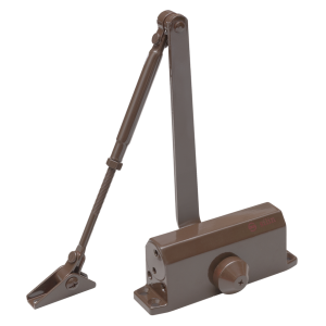 SA-5012AW-bn * Amortizor hidraulic cu brat, pentru usi de 25-45kg, maro