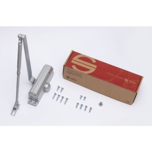 SA-6033AW-sv * Amortizor hidraulic cu brat, pentru usi de 40-65kg, argintiu