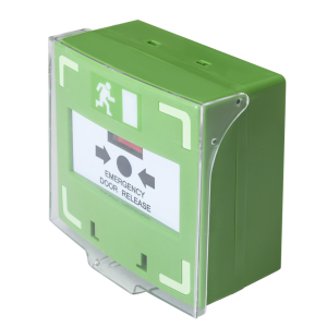 SCP-110-gn * Buton iesire de urgenta cu 3 comutatoare NC-COM-NO, Buzzer si LED bicolor