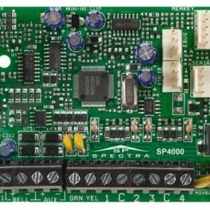 SP4000 * Centrala alarma conventionala [4 zone, 8 in ATZ, max 32 / 2 partitii / 32 utilizatori]