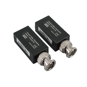 UTP101P-HD1 * Balun video HD pasiv cu protectie si bloc terminal tip "push", cu mufa BNC