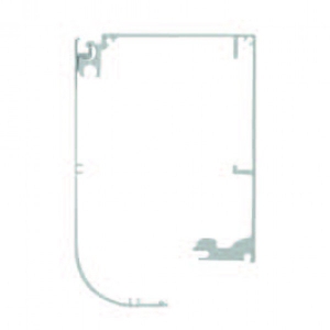 HH-130-SIN21 * Sina din aluminiu destinata sistemului de automatizari usi culisante HH-130 cu lungimea de 2,1m