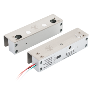 YB-500U(LED) * Mini bolt electric cu suport pentru usa de sticla
