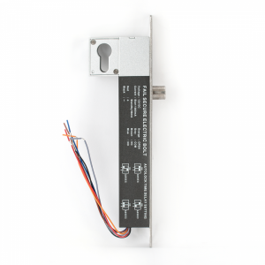 YB-630B(LED) * Bolt electric cu actionare electromagnetica, temporizare, monitorizare si cilindru cu cheie