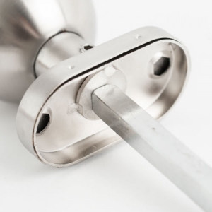 YH-S90O * Maner cu buton fix drept, cu rozeta ovala