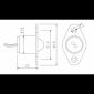 5C-43B * Contact magnetic pentru lifturi