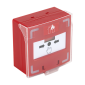 SCP-110-rd * Buton iesire de urgenta cu 3 comutatoare NC-COM-NO, Buzzer si LED bicolor