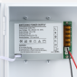 CAB4-PS5-wh * Cabinet multifunctional pentru centrale de control acces 12~14.1Vcc / 5A, backup, alb