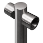K-KO * Stalp intermediar 180° din INOX, suport balustrade din INOX