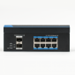 UTP7308GE-BTPOE *  Switch industrial full gigabit cu 8 porturi ethernet BT POE++ si 2 porturi SFP, management L2, POE Watchdog, Fast Ring