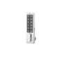TKD-830-sw * Incuietoare standalone pentru usi de vestiare si dulapuri cu cititor RFID MF 13,56 MHz si cod numeric PIN, gri