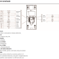 X912S * Video interfon IP SIP high-end, post de apel cu ecran tactil de 4”, recunoastere faciala, cod QR, BLE, cititor RFID, PIN, IP65/ IK10