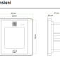 ACC-ER-QR500-PRO-B * Scaner coduri QR cu cititor RFID integrat